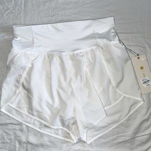 White athletic shorts